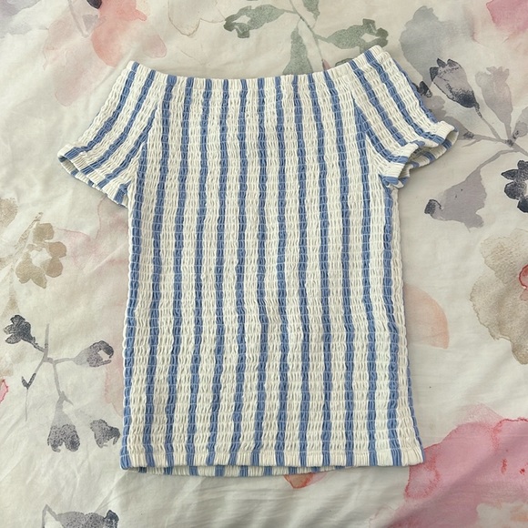 Urban Kids Girls Off-Shoulder Smocked Top - Picture 2 of 3